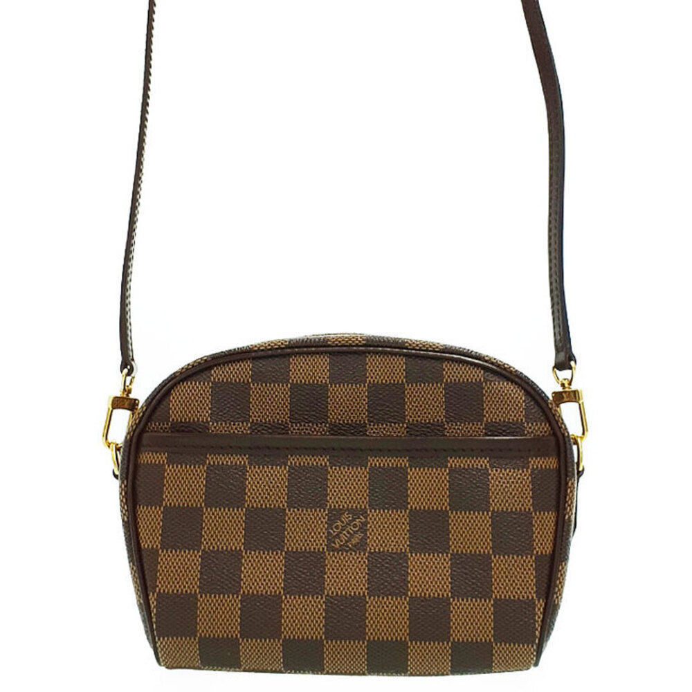 Louis Vuitton Damier Ebene Brown Pochette Ipanema Shoulder Bag